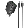 МЗП Hoco N55 Fundador PD20W four-port (2USB-A/2C) + Type-C to Type-C 74141 - № 1 МЗП Hoco N55 Fundador PD20W four-port (2USB-A/2C) + Type-C to Type-C (Black) Hoco - № 1