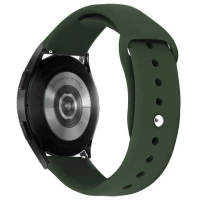 Силіконовий ремінець Sport для Smart Watch 20mm (Цвет Зелений / Cyprus Green), Атикул 68670 |  купить на VILKI.NET - фото № 1