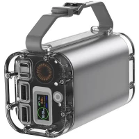 Уцінка Портативний ЗП Power Station WIWU Wi-P003 IPХ67 100W 40000 mAh (Колір М'ята упаковка / Grey), Атикул 73435 |  купить на VILKI.NET - фото № 1